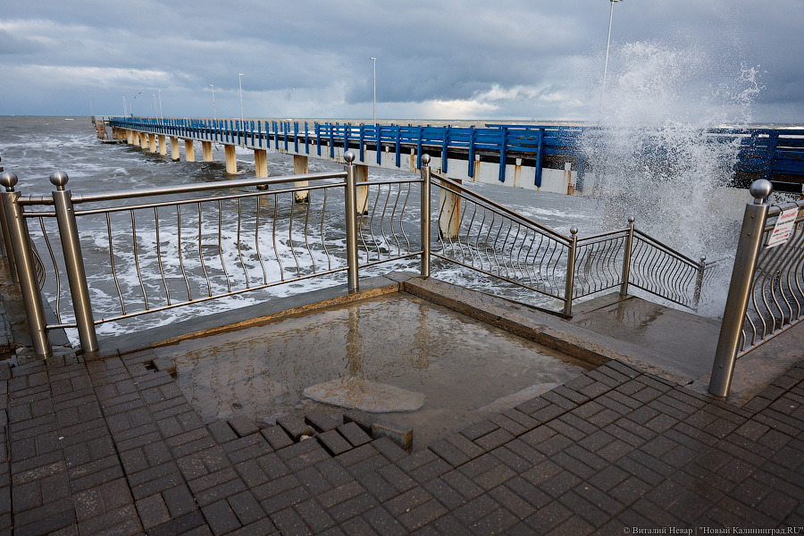 Кто здесь царь: последствия штормов на побережье (фото)