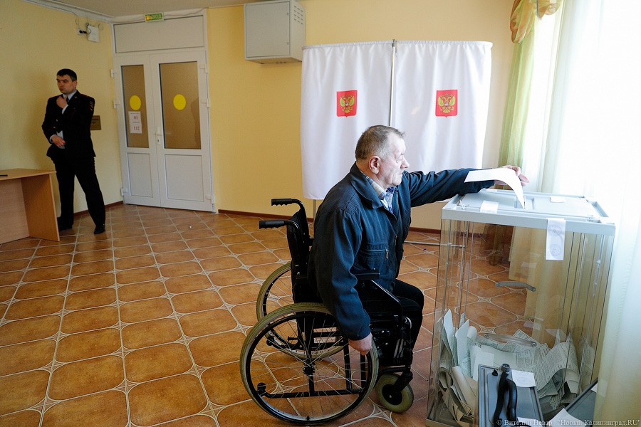 За гречку и тушёнку: как калининградцы выбирали президента России (фото)