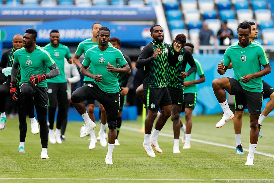 Оби Микел, Мозес, Модрич и Ракитич: предматчевые тренировки Нигерии и Хорватии
