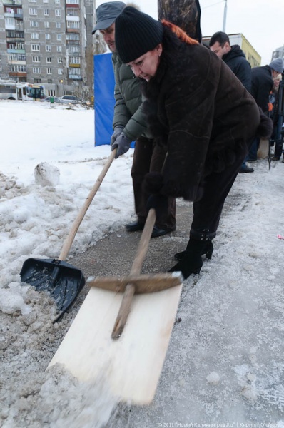 "В руки - лопаты-2": фоторепортаж "Нового Калининграда.Ru"