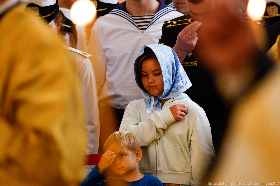От заката до рассвета: патриарх Кирилл провёл богослужение в Калининграде (фото)