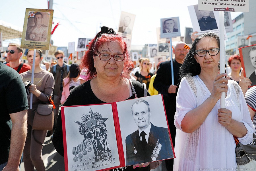 Ради мира на земле: шествие «Бессмертного полка» в Калининграде (фото)