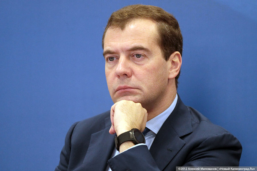 «Второе лицо»: премьер Медведев в фотографиях