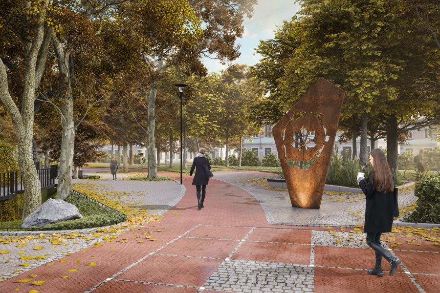 Качаешься и созерцаешь: что ждёт «Каштановый парк» за башней Врангеля (фото)