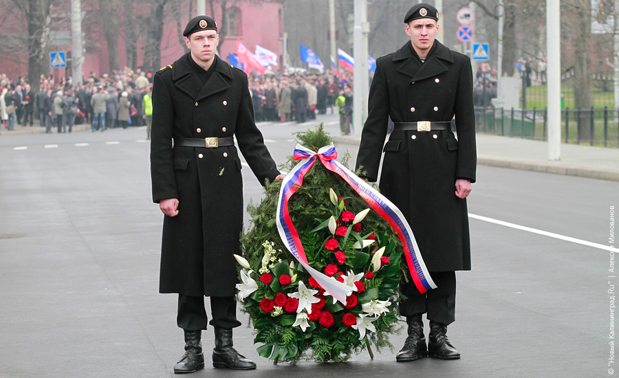 Торжества на мемориале 1200 гвардейцам: фоторепортаж "Нового Калининграда.Ru"