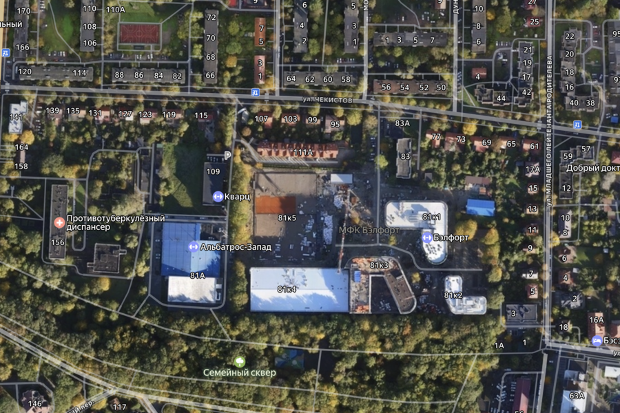 Изображение: скриншот «Яндекс Карт»