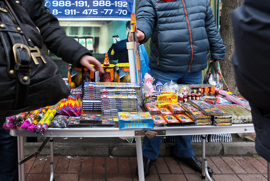 В Калининграде определили адреса, где можно использовать пиротехнику