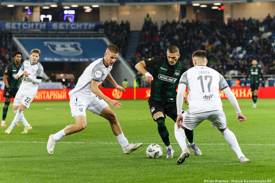 Ничья почти равна победе: как «Балтика» пободалась с «Краснодаром» (фото)