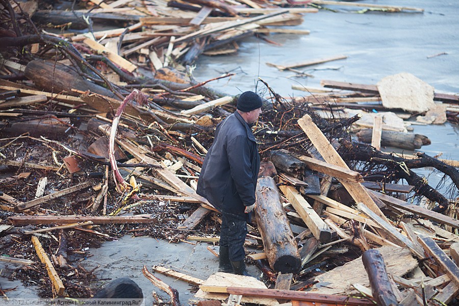 "Старый новый шторм. Зеленоградск": фоторепортаж "Нового Калининграда.Ru"