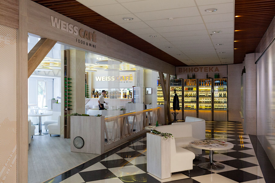 Новое место: «Weiss Cafe» в торговом центре «Мега»