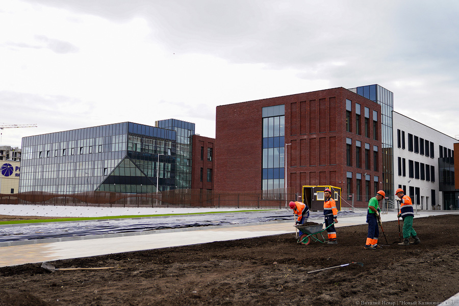 Часть образовательного комплекса на о. Октябрьском разрешили ввести в эксплуатацию