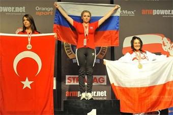 Калининградка завоевала 5 медалей на Чемпионате Европы по армрестлингу