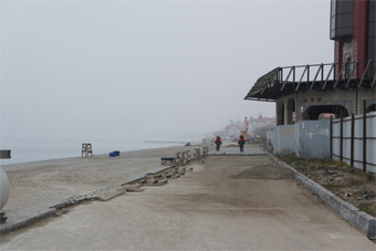 ОАО «Мостострой № 6» снова не ввело в эксплуатацию променад в Зеленоградске