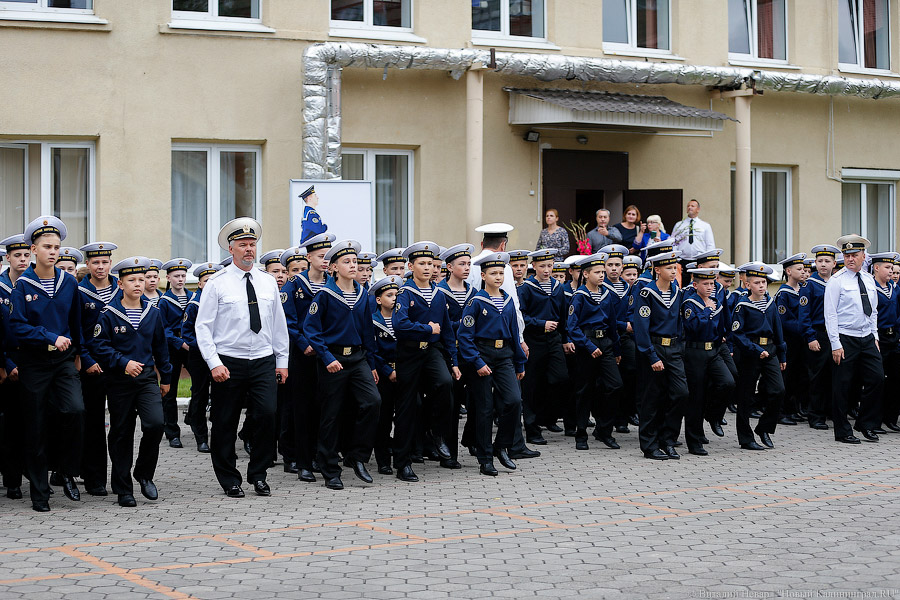 «Дали жару»: как прошло 1 сентября в кадетском корпусе (фото)