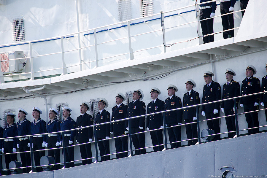 Сверхзвуковые и «Настойчивый»: в Балтийске прошла репетиция морского парада