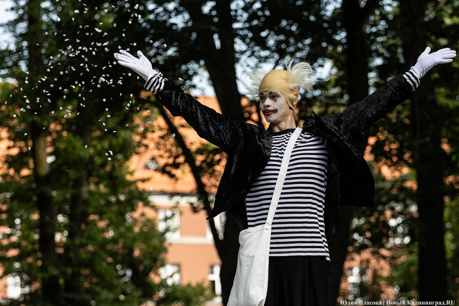 Это просто цирк какой-то: фестиваль «Башня» запустил уличную программу на «Балтике» (фото)