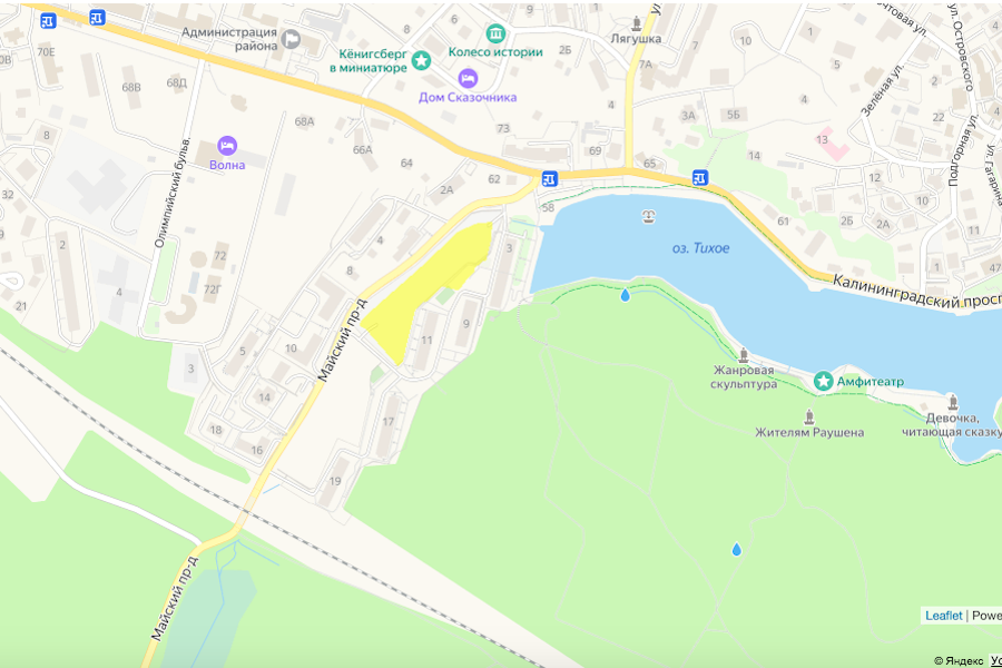 В Светлогорске разрешили построить очередную многоэтажку рядом с Тихим озером