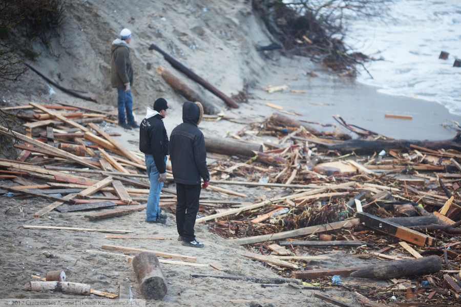 "Старый новый шторм. Зеленоградск": фоторепортаж "Нового Калининграда.Ru"