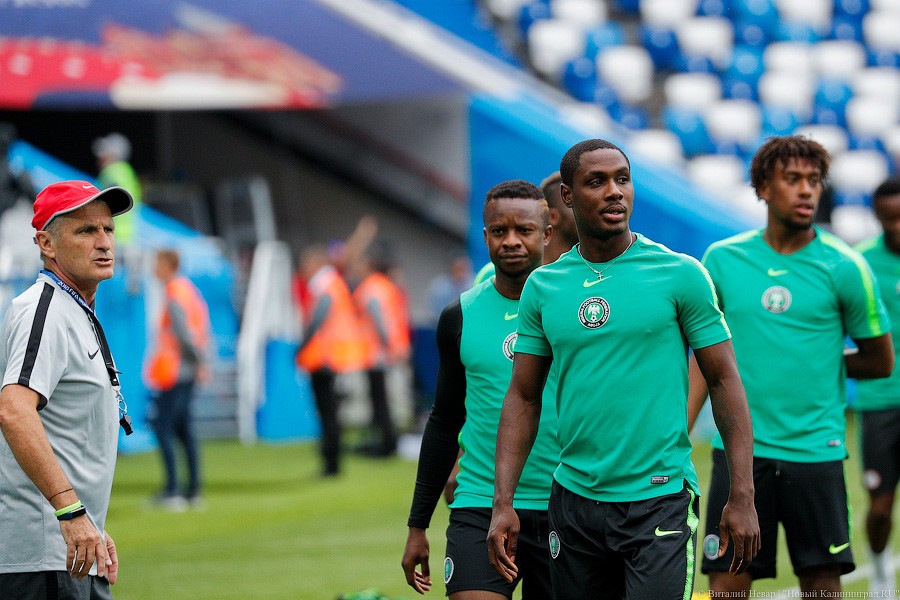 Оби Микел, Мозес, Модрич и Ракитич: предматчевые тренировки Нигерии и Хорватии