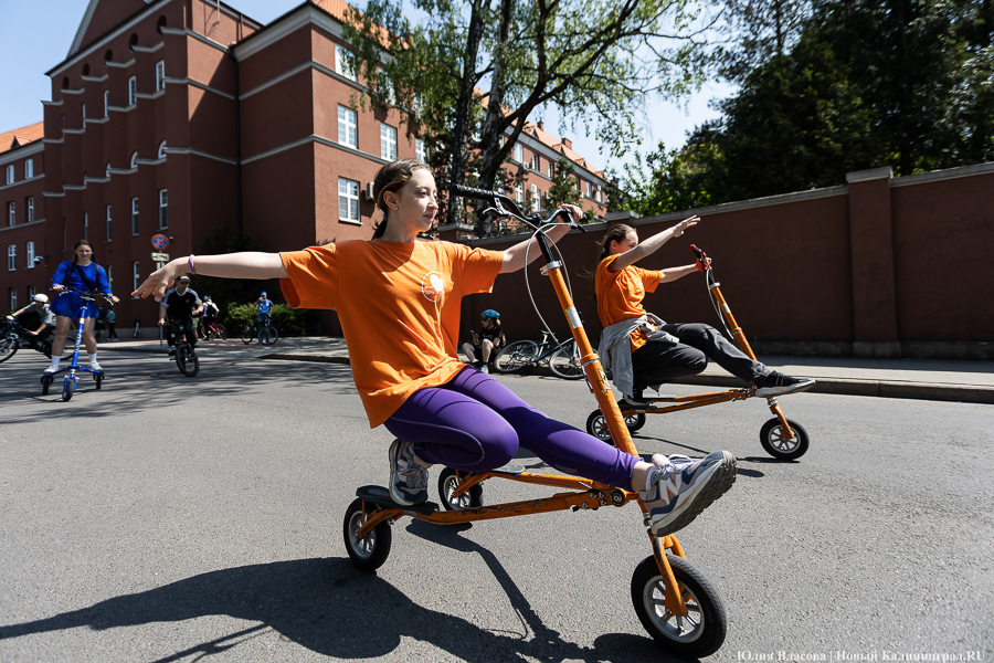Катись оно всё: в Калининграде прошёл День колеса (фото)