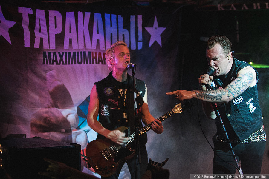 Без инсектицидов: в клубе «Кури Бамбук» дала концерт группа «Тараканы!»