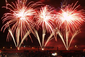 Украшения настоящей свадьбы от «Центра фейерверков «ХАН»