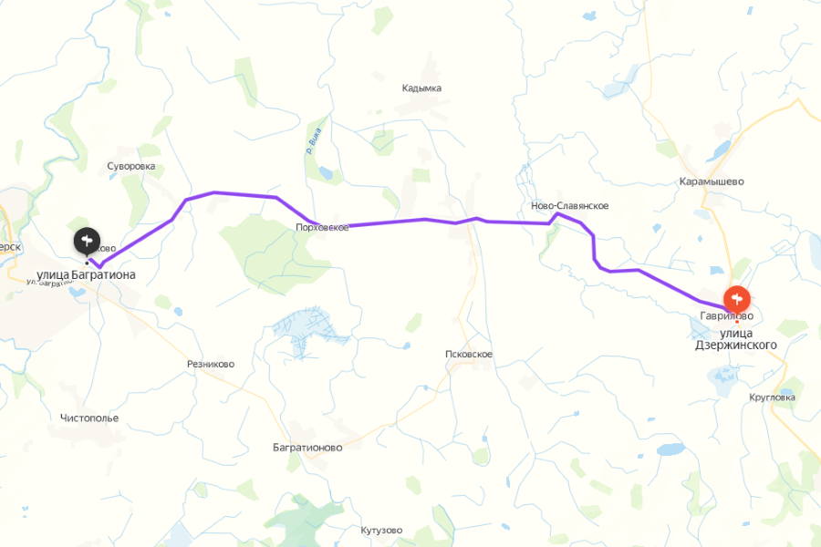 Между Озерском и Голдапом намерены отремонтировать 15-километровый участок трассы