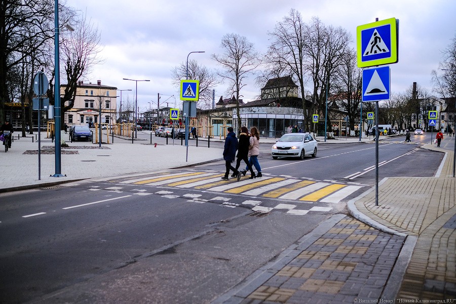 Плитка на плитке: как выглядит центр Зеленоградска во время реконструкции (фото)