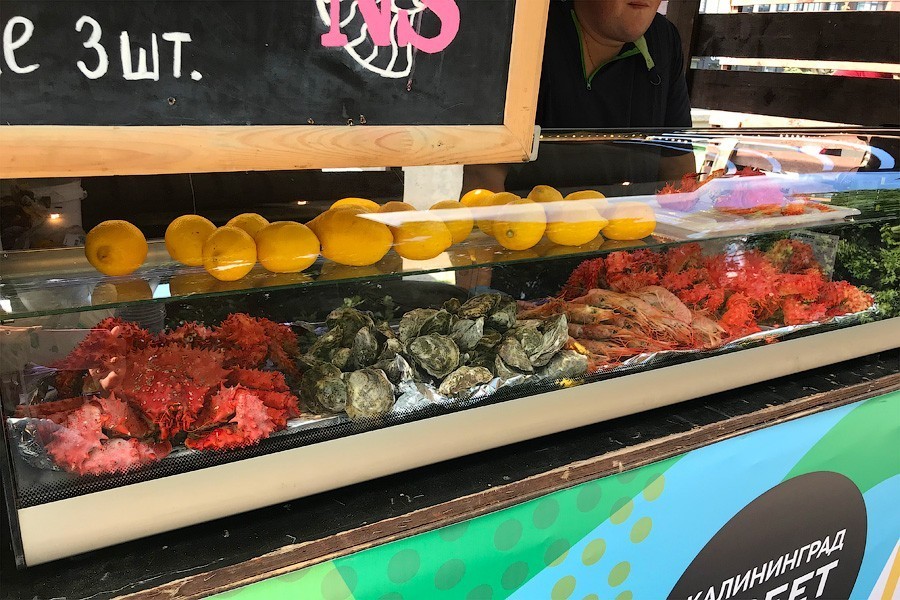 На острове Канта проходит городской пикник. Рассказываем, что успели попробовать