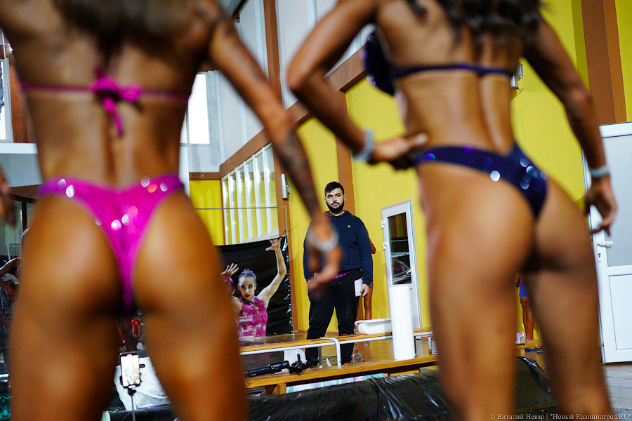 Игра мышцами: в Калининграде прошёл чемпионат области по бодибилдингу