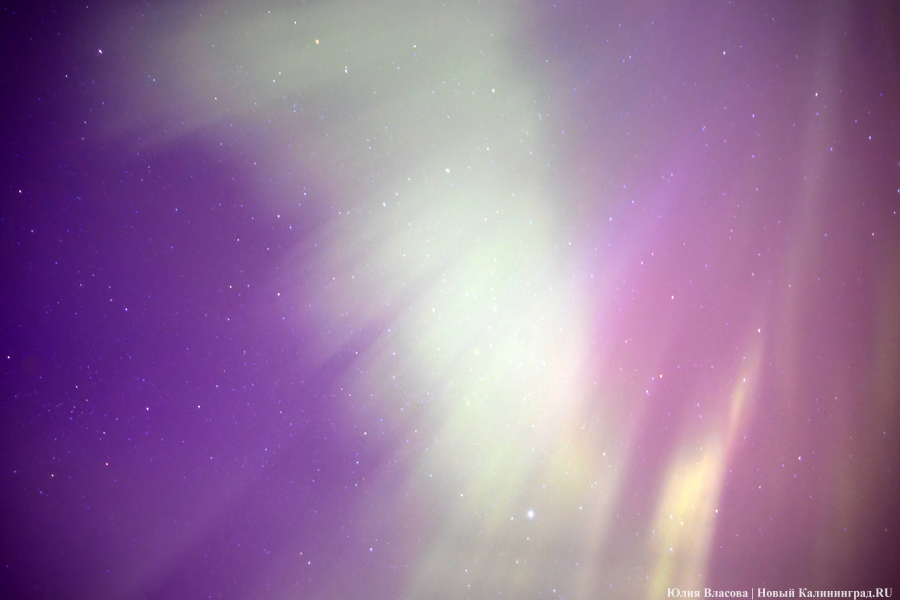 Дар Солнца: северное сияние над Калининградской областью (фото)