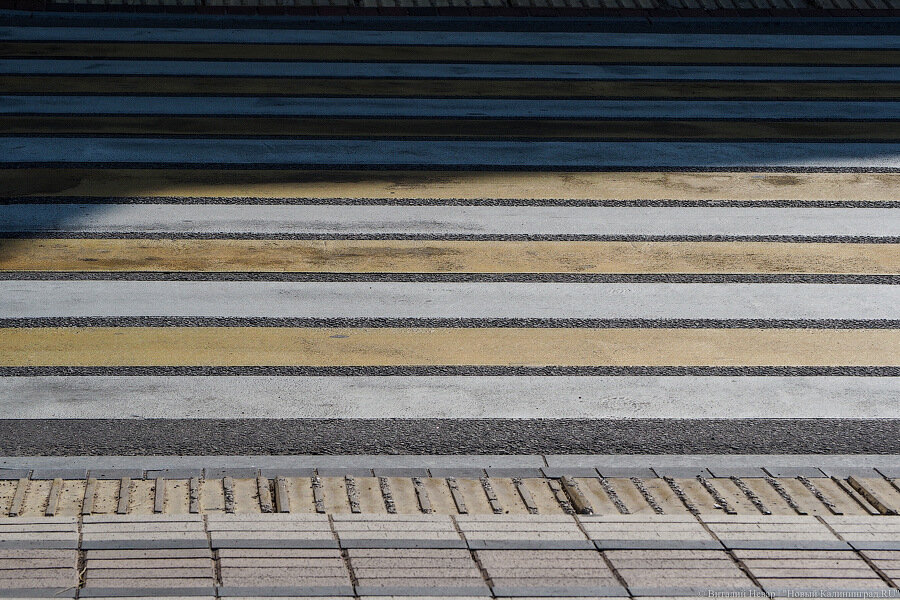 Смертность среди пешеходов на дорогах Калининграда снизилась на 30%