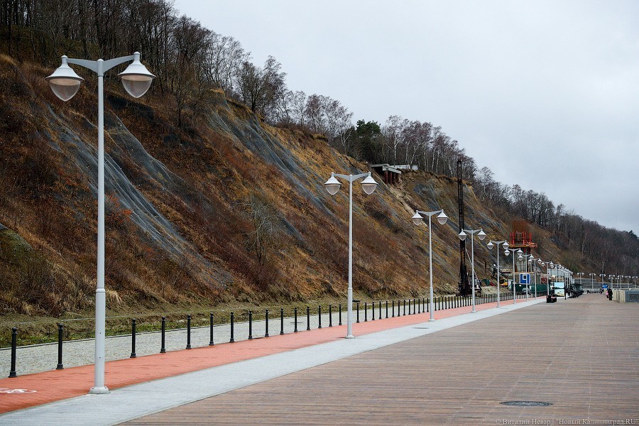 «В ожидании 70 метров»: как ведутся работы по расширению пляжа в Светлогорске