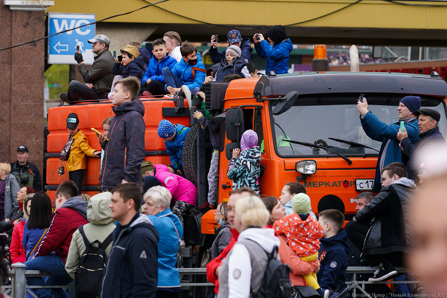 Парад в объективе: фоторепортаж со Дня Победы в Калининграде