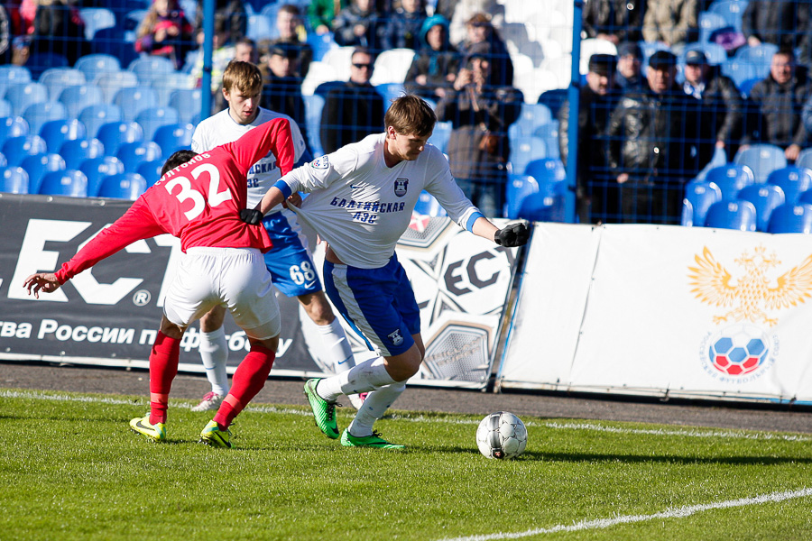 Удачный старт: «Балтика» начала сезон-2014 победой над «Спартаком» из Нальчика