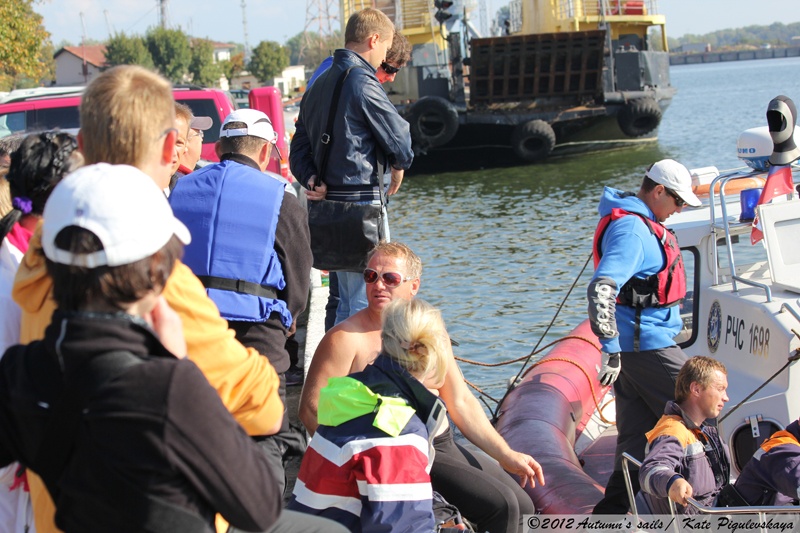 «Осенние паруса»: репортаж с первого регионального матч-рейса