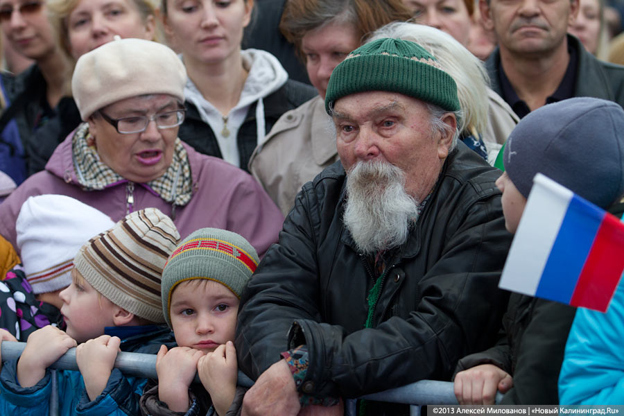 75 оттенков олимпийского: эстафета огня Олимпиады-2014 в Калининграде