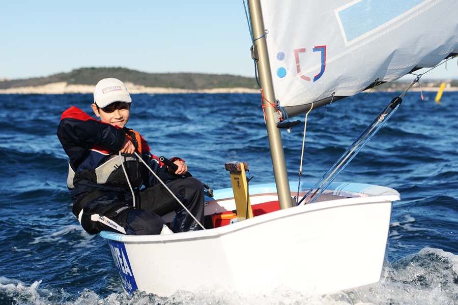 Юный калининградец успешно выступил на регате Словении (+фото)