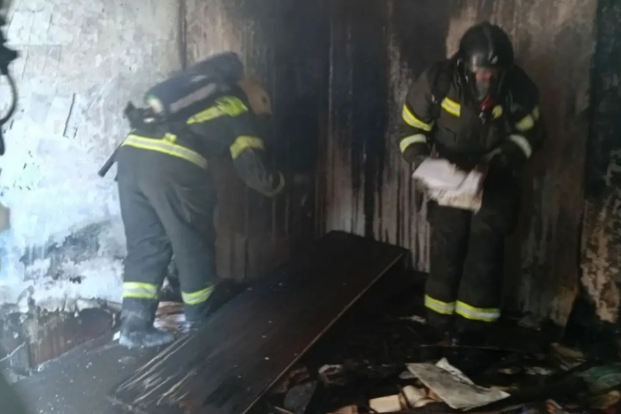 При ликвидации пожара на ул. Елизаветинской эвакуировали 132 человека (фото)