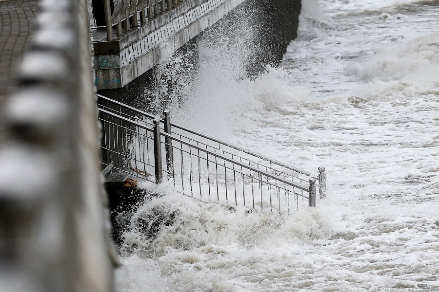 В регионе вводится режим повышенной готовности из-за надвигающегося шторма