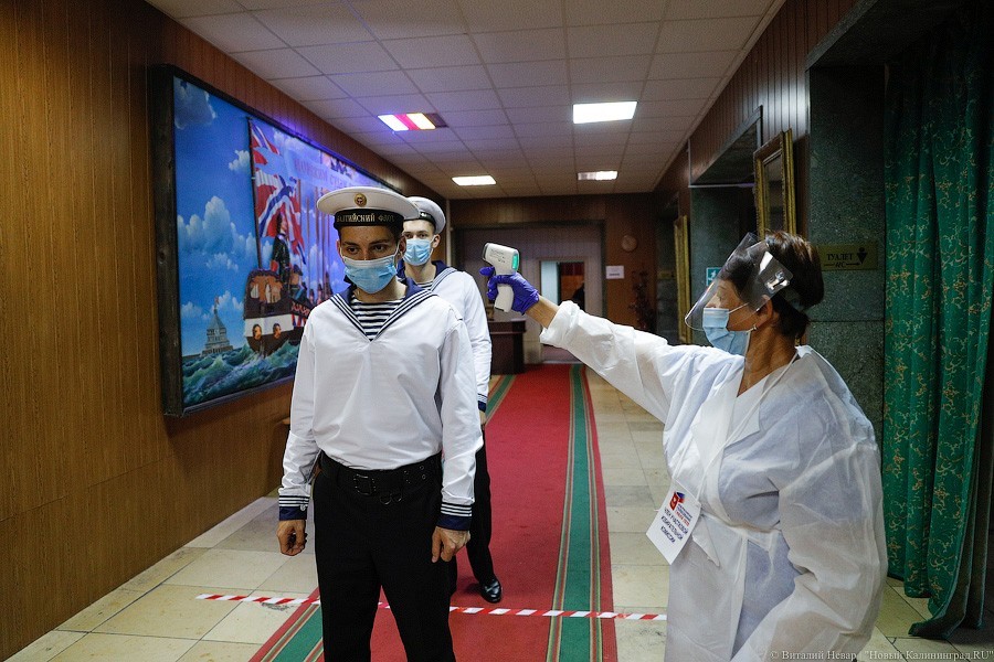 Поправки в палатках: как проходит голосование за изменение Конституции в Балтийске (фото)