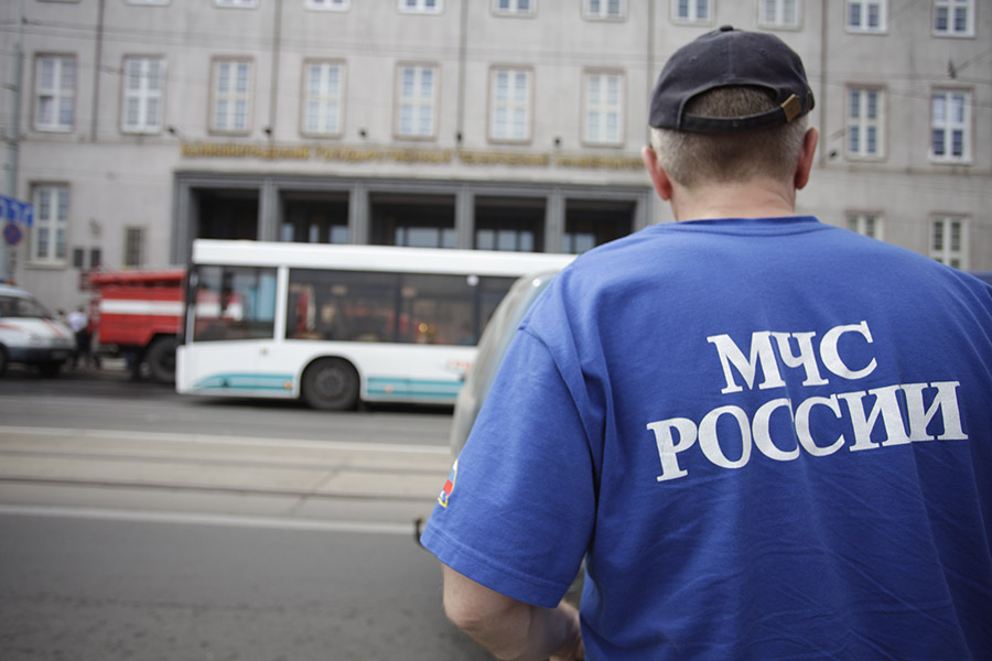 В КГТУ на Советском проспекте произошло задымление, работали 5 пожарных расчётов (+фото)