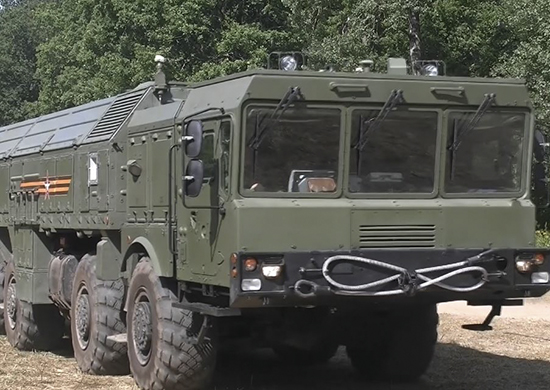 Минобороны показало учения расчётов «Искандер-М» в Калининградской области