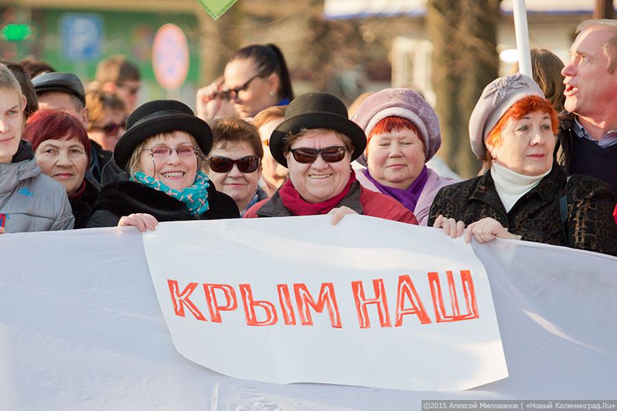 Опрос: доля россиян, видящих пользу от присоединения Крыма, снизилась