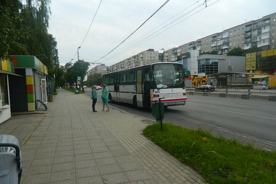 На Московском проспекте рейсовый автобус сбил женщину