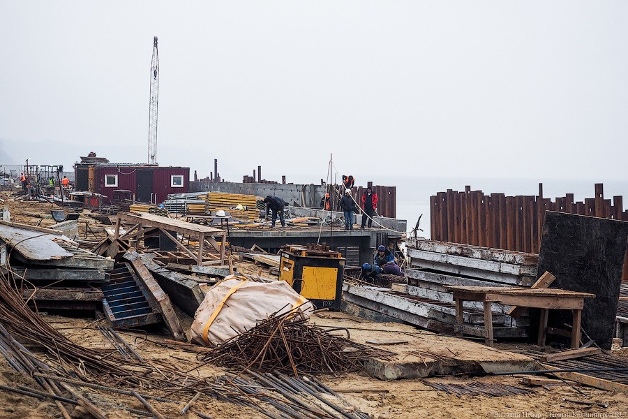  Не рассчитали силы: как выглядит будущий променад в Светлогорске (фото)