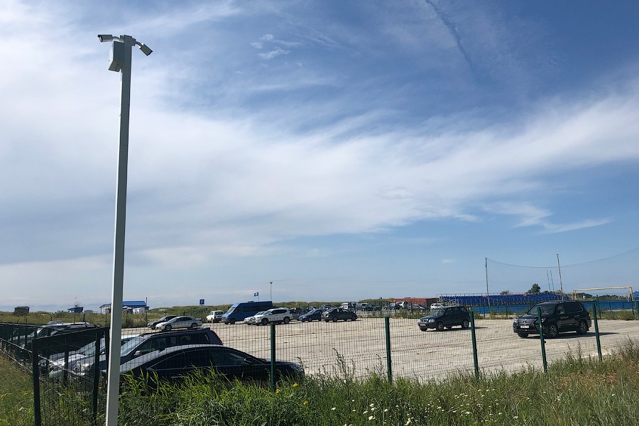 В Янтарном на пляже установили видеокамеры