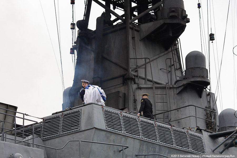 «Ярослав Мудрый» вернулся домой: фоторепортаж из Балтийска