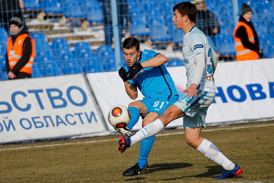 С разъединением болельщиков: как «Балтика» проиграла «Зениту-2» (фото)