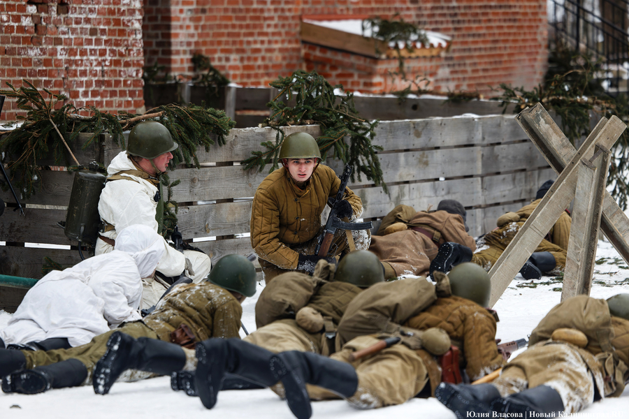 Ключ от железных ворот Кёнигсберга: как прошла реконструкция штурма Лабиау (фото)